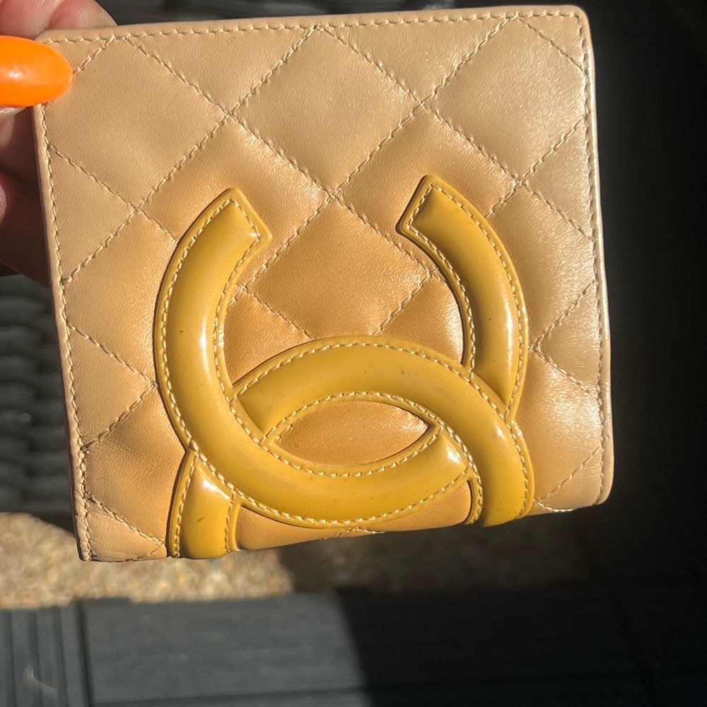 Chanel Quilted Leather Wallet